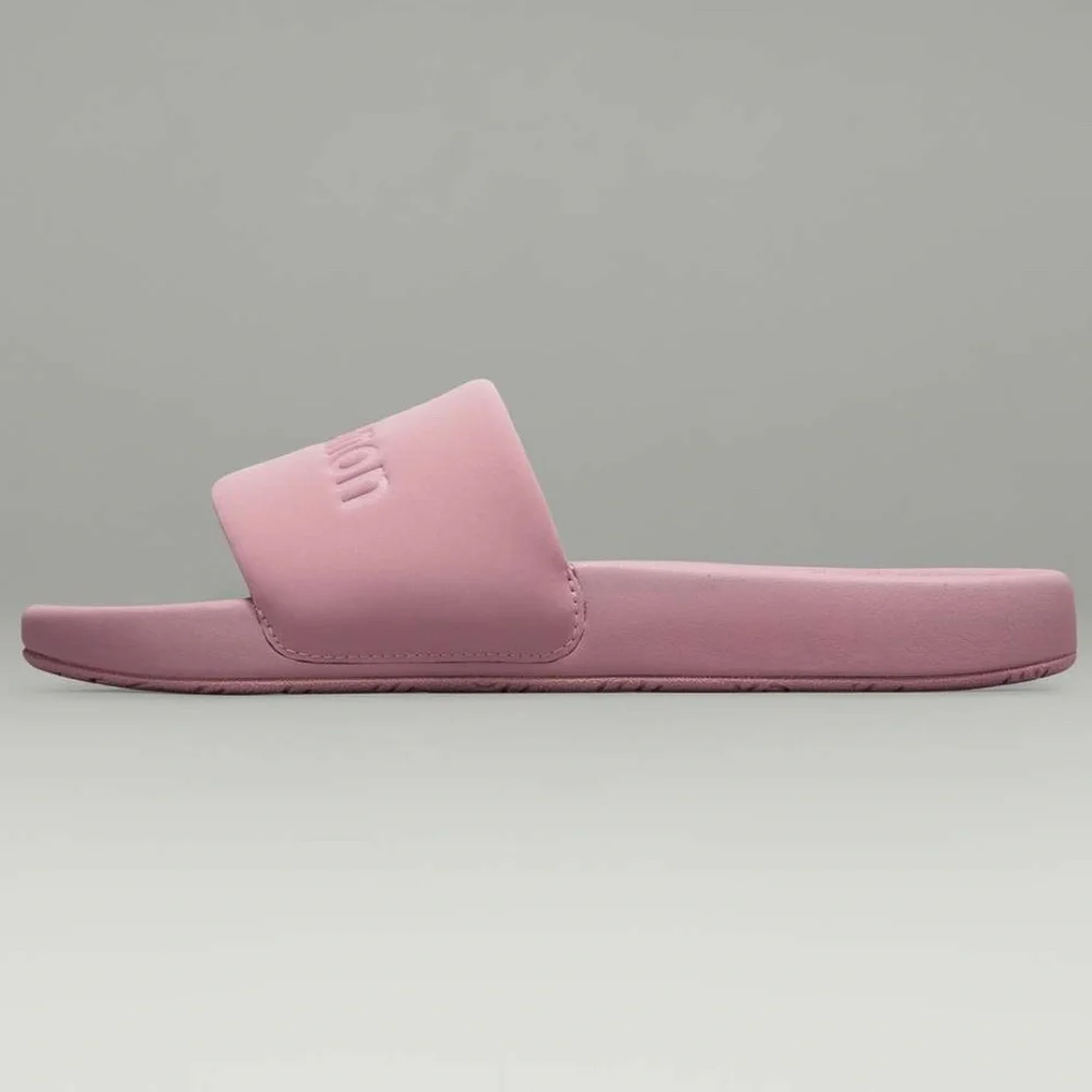 💖 Lululemon | Women's Restfeel Slide *Graphic | Rose Blush | Size 8 💖 - Picture 2 of 5